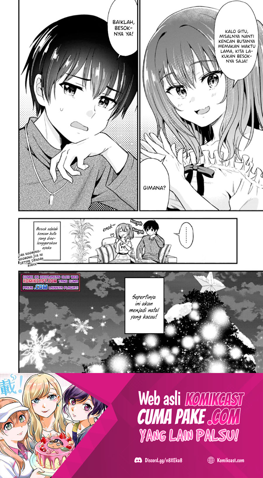 Kanojo ni Uwaki Sareteita Ore ga Koakuma na Kouhai ni Natsukarete Imasu Chapter 01.2 Gambar 46