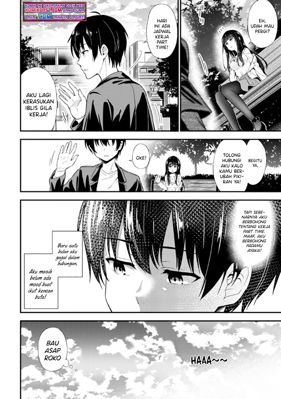 Kanojo ni Uwaki Sareteita Ore ga Koakuma na Kouhai ni Natsukarete Imasu Chapter 01.1 Gambar 7