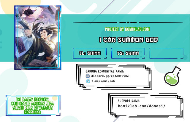 Baca Komik I Can Summon God Chapter 00.1 Gambar 1
