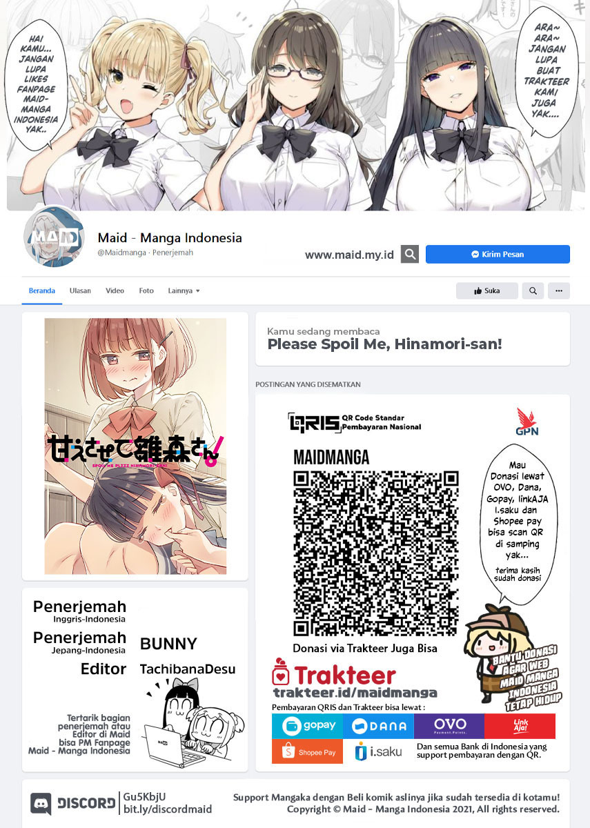 Baca Manga Please Spoil Me, Hinamori-san! Chapter 04 Gambar 2