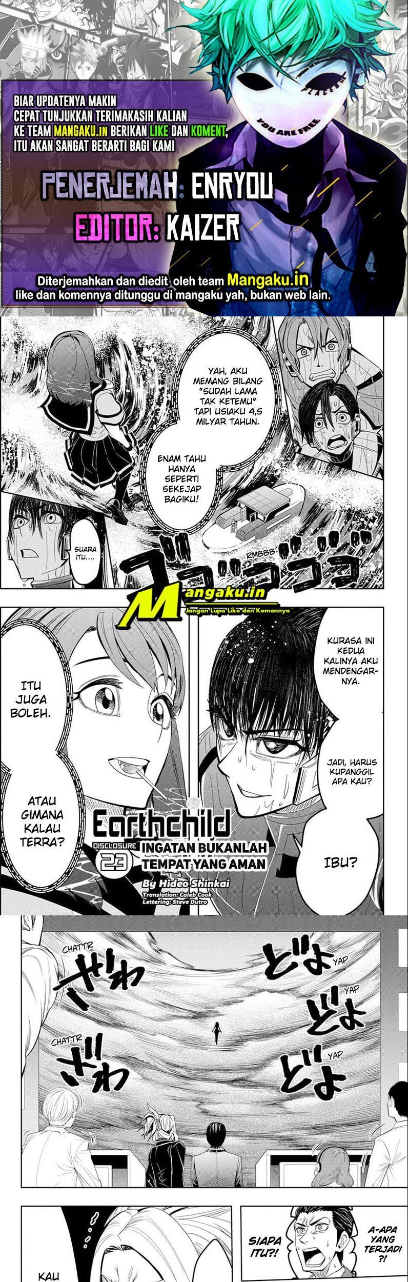 Baca Komik Earthchild Chapter 23 Gambar 1