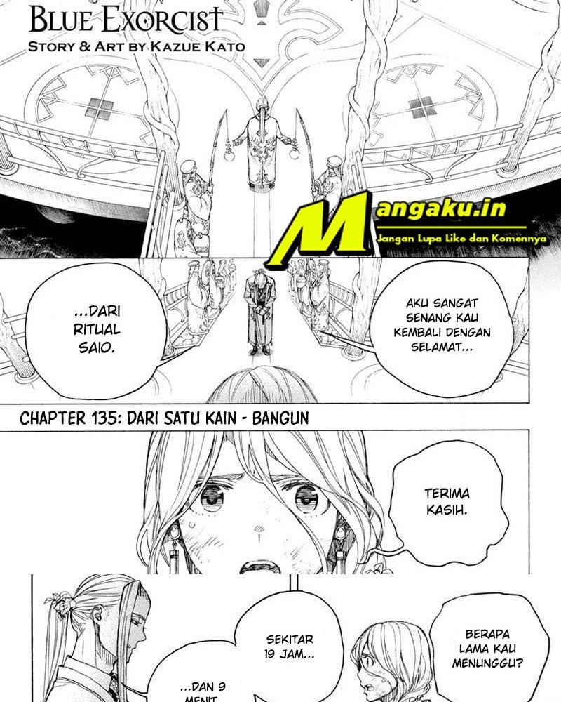 Baca Manga Ao no Exorcist Chapter 135.1 Gambar 2