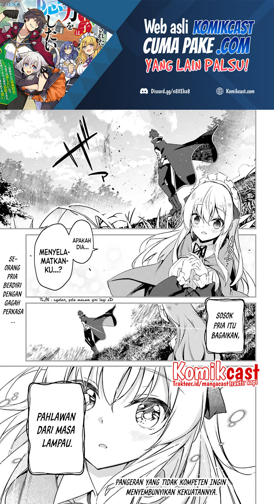 Baca Manga The Incompetent Prince Who Has Been Banished Wants To Hide His Abilities Chapter 02 Gambar 2