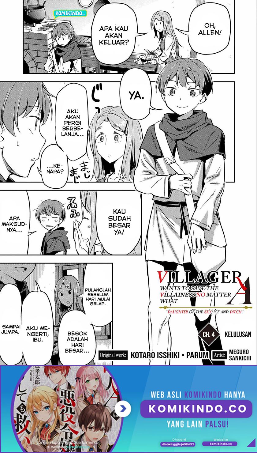 Baca Manhua Villager A Wants to Save the Villainess no Matter What! Chapter 04 Gambar 2