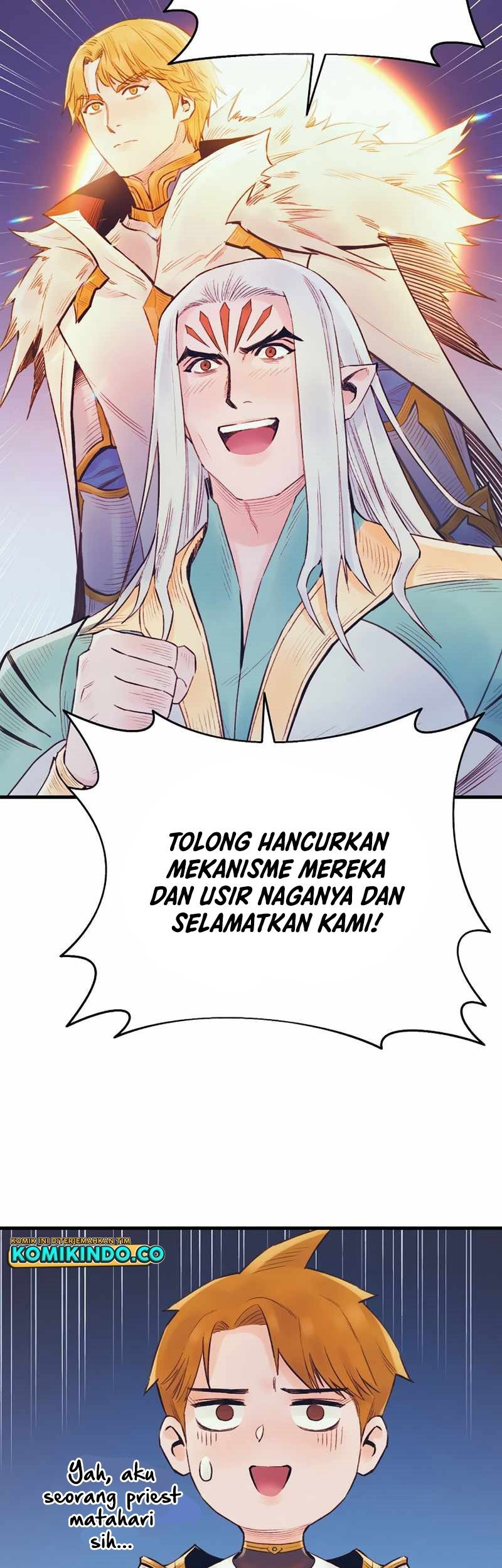 The Healing Priest Of The Sun Chapter 43 Gambar 43