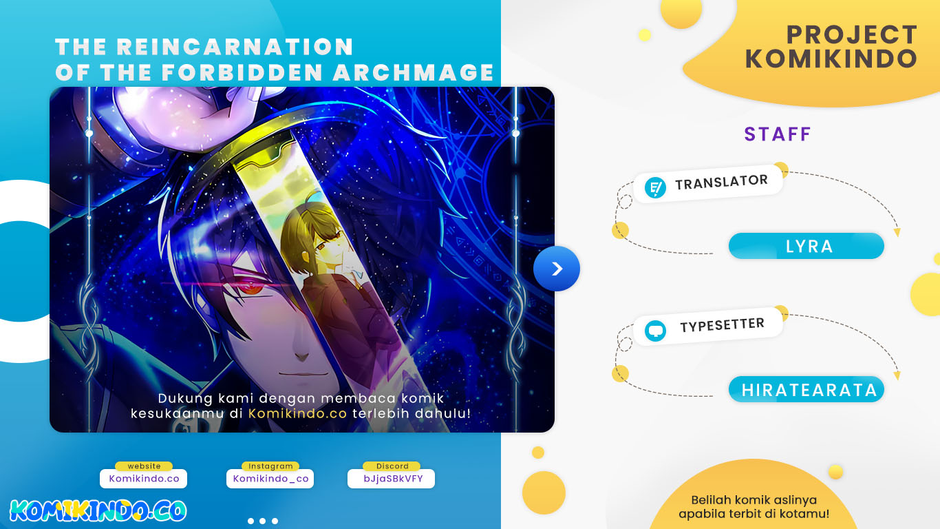 Baca Komik The Reincarnation of the Forbidden Archmage Chapter 05 Gambar 1