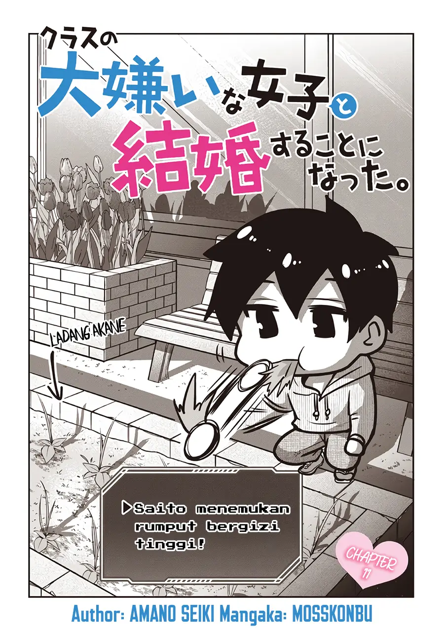 Kurasu no Daikirai na Joshi to Kekkon Suru Koto ni Natta Chapter 11 Gambar 6