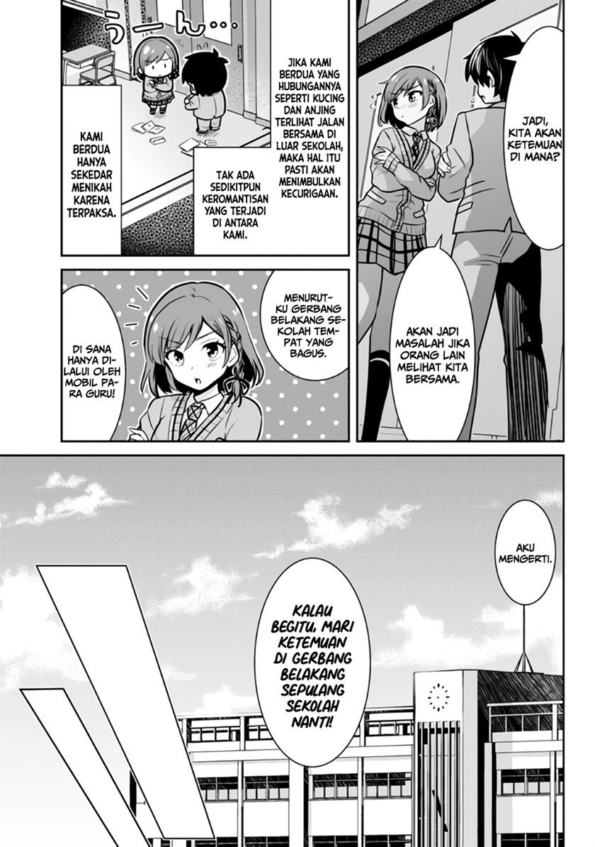 Kurasu no Daikirai na Joshi to Kekkon Suru Koto ni Natta Chapter 07 Gambar 9