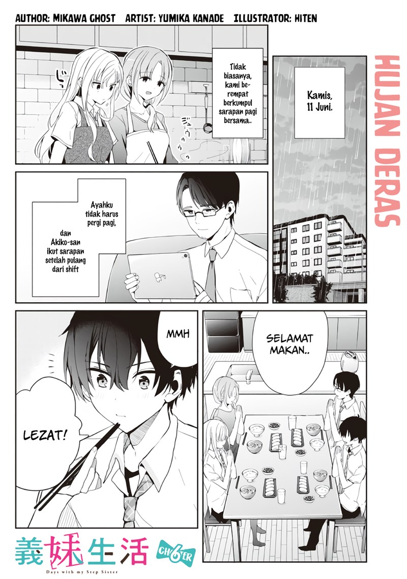 Baca Manga Gimai Seikatsu Chapter 06.1 Gambar 2