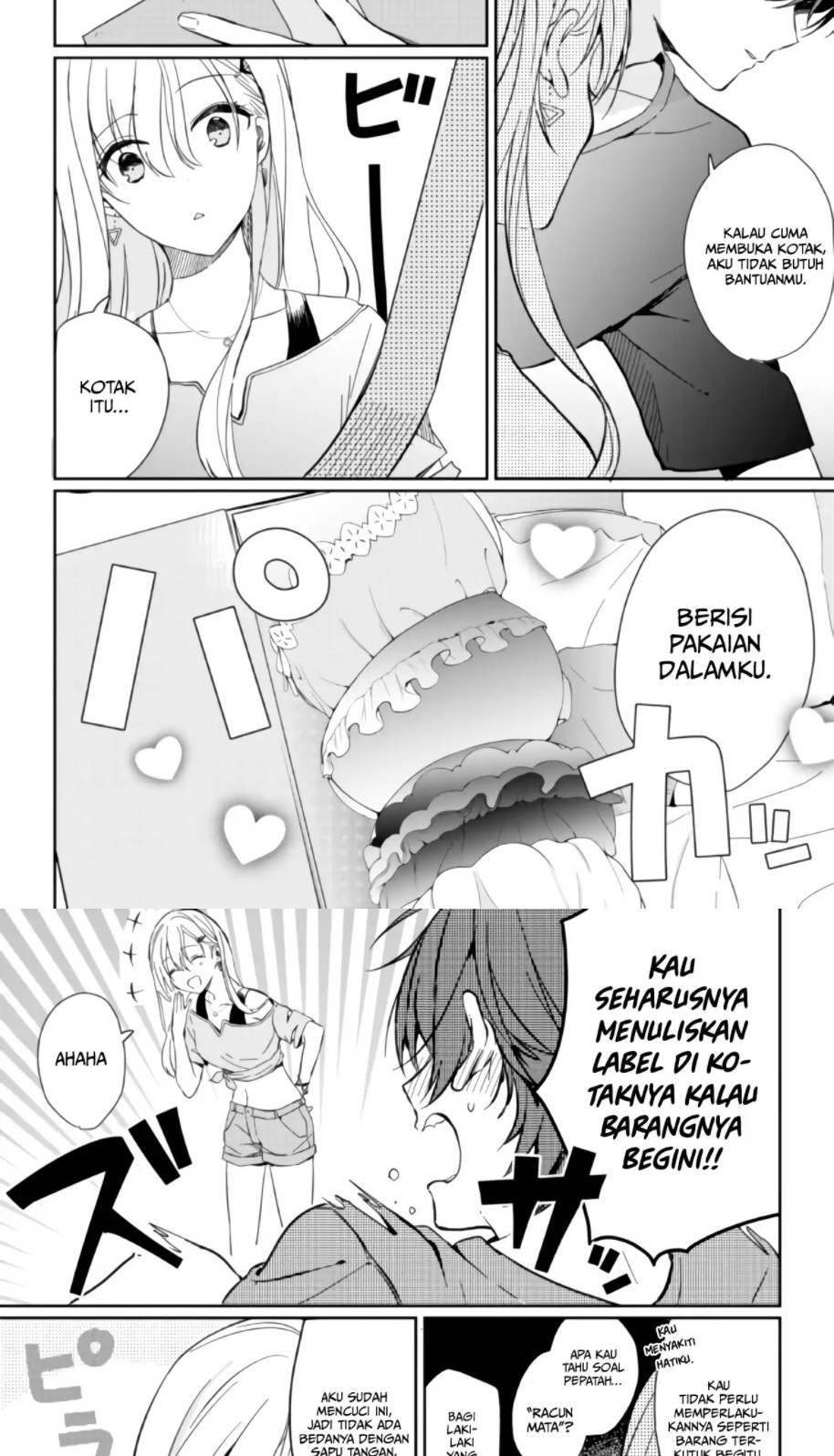 Gimai Seikatsu Chapter 01.2 Gambar 6