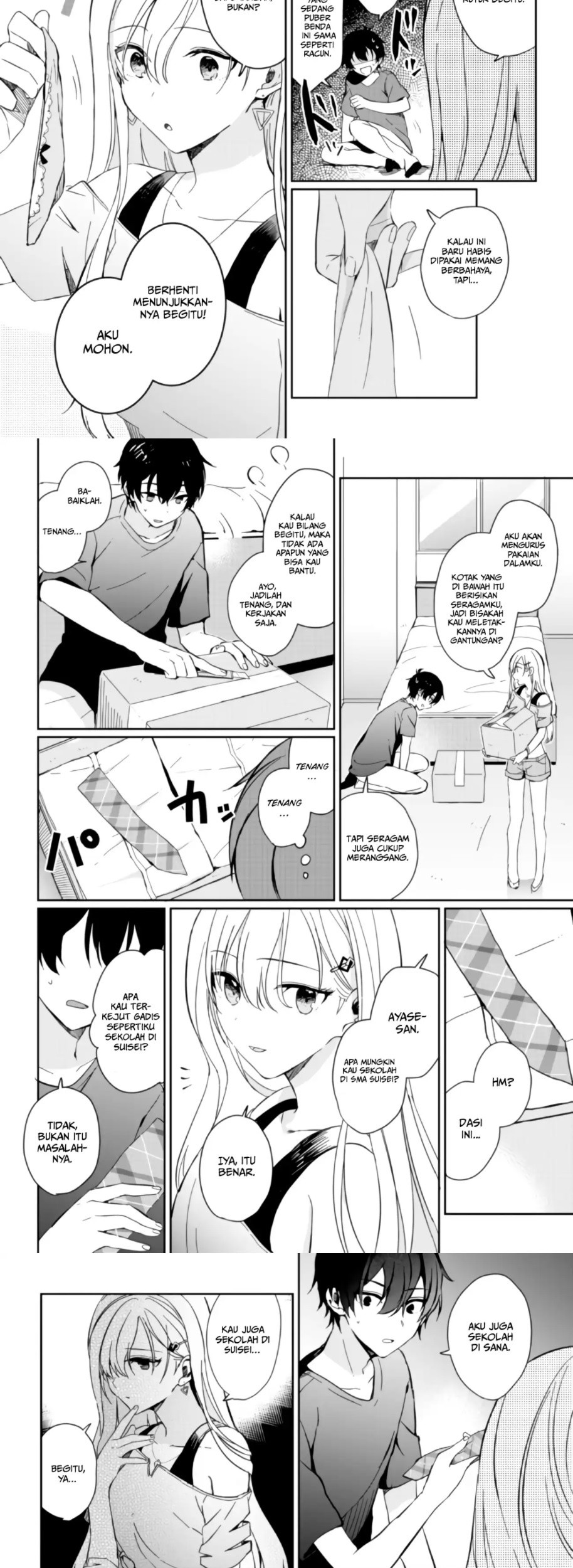 Gimai Seikatsu Chapter 01.2 Gambar 7