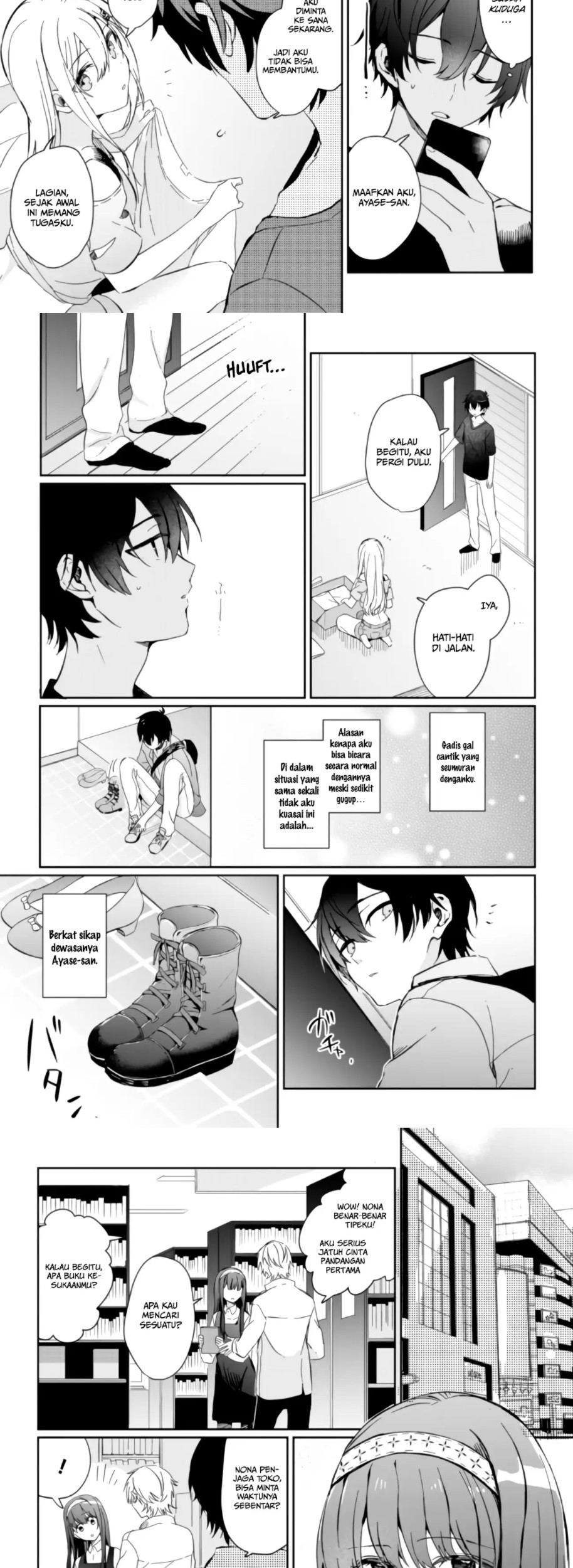 Gimai Seikatsu Chapter 01.2 Gambar 9