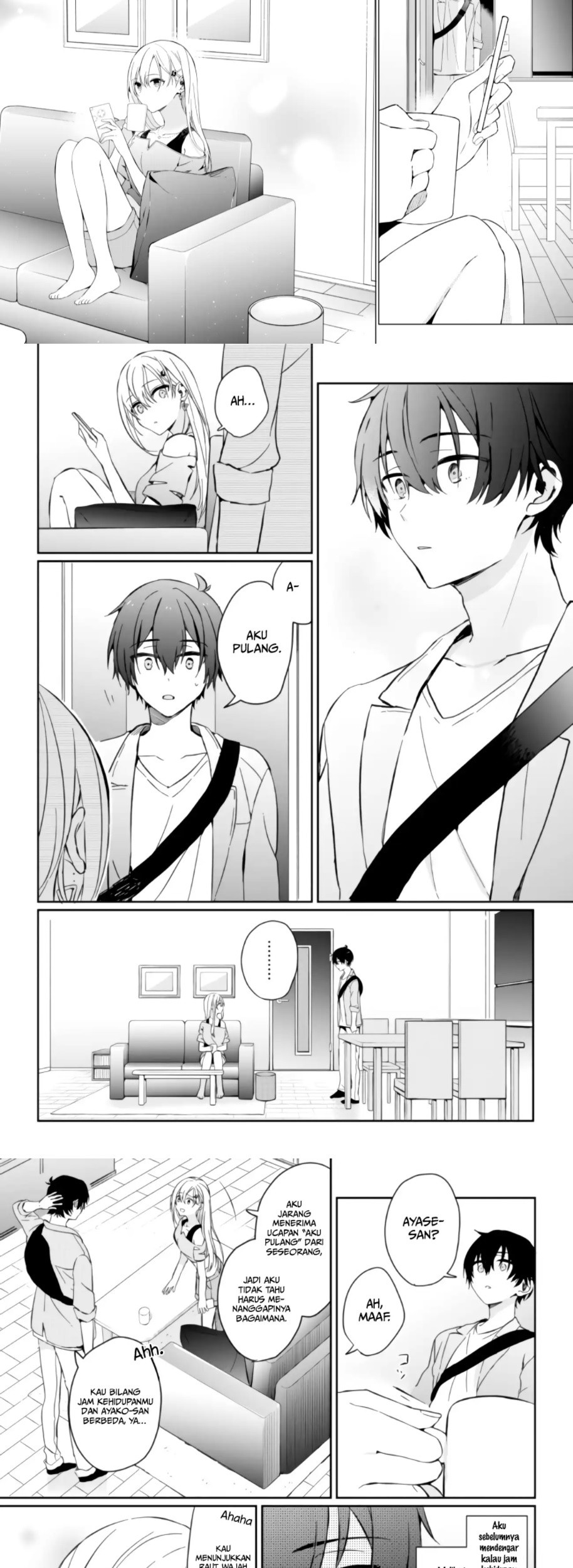 Gimai Seikatsu Chapter 01.2 Gambar 15