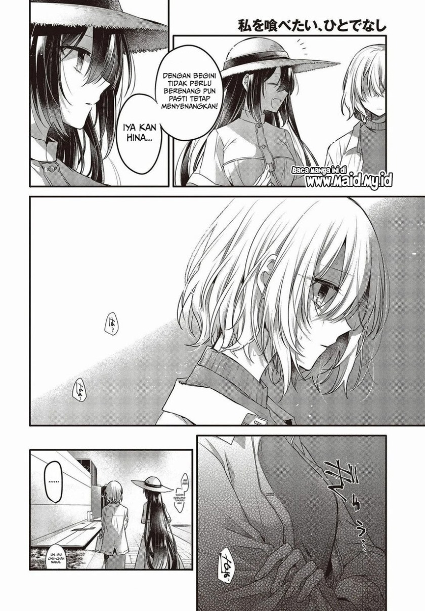 Watashi o Tabetai, Hitodenashi Chapter 13 Gambar 18