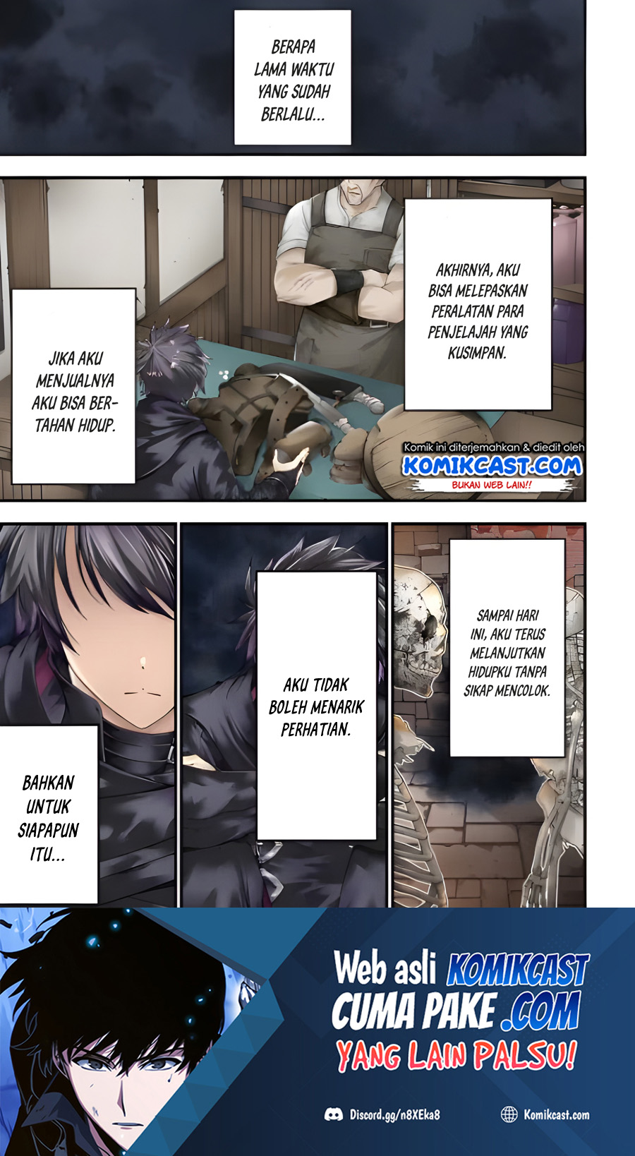 Baca Manga The Darkness was Comfortable for Me Chapter 01.1 Gambar 2