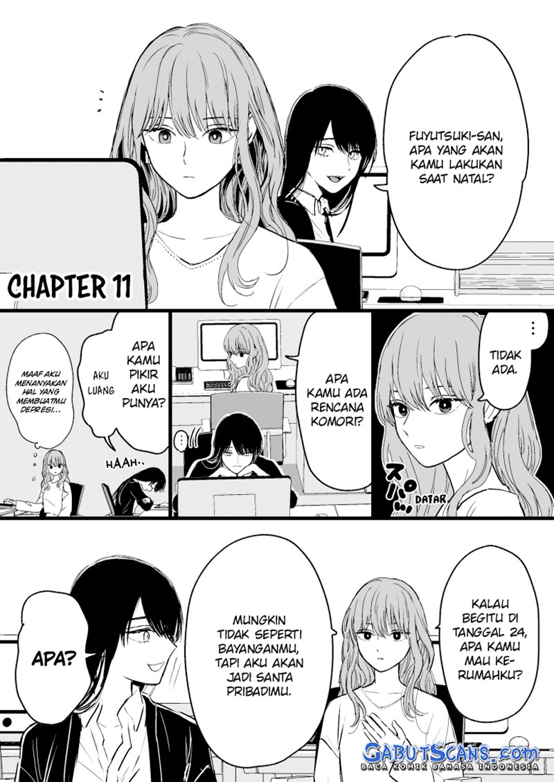 Baca Manga Koori Zokusei Danshi to Cool na Douryo Joshi Chapter 11 Gambar 2