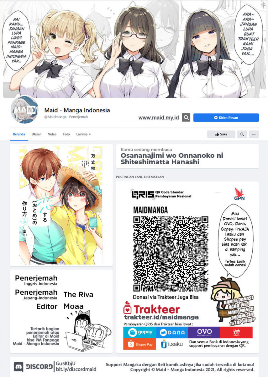 Baca Manga Osananajimi wo Onnanoko ni Shiteshimatta Hanashi Chapter 57 Gambar 2