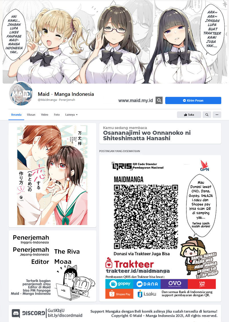 Komik Osananajimi wo Onnanoko ni Shiteshimatta Hanashi - Chapter Chapter 42 - Halaman 2