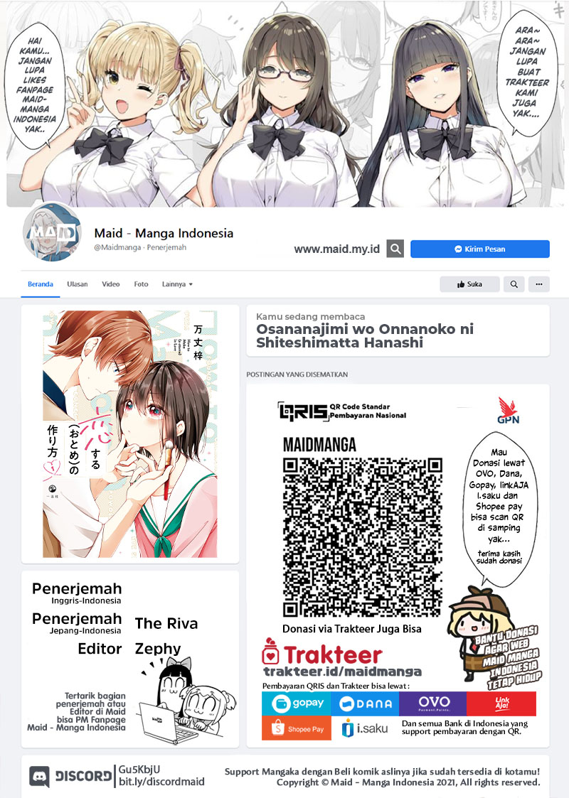Baca Manga Osananajimi wo Onnanoko ni Shiteshimatta Hanashi Chapter 37 Gambar 2