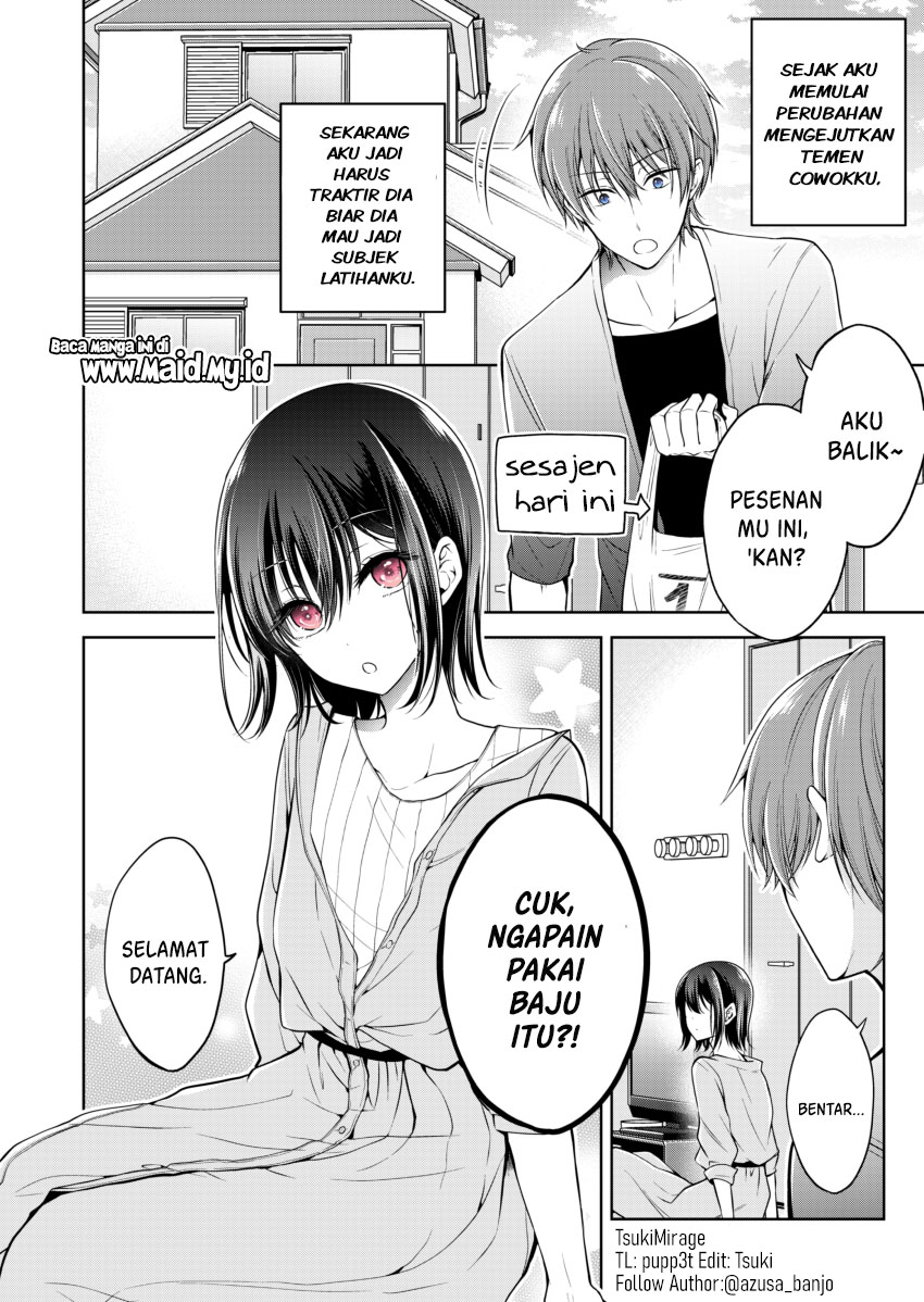 Osananajimi wo Onnanoko ni Shiteshimatta Hanashi Chapter 03 Gambar 5