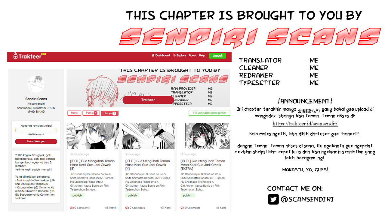 Osananajimi wo Onnanoko ni Shiteshimatta Hanashi Chapter 02 Gambar 5