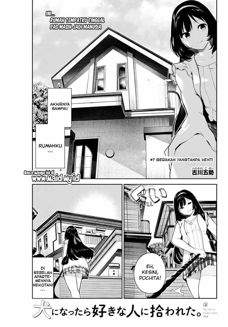 Baca Manga Inu ni Nattara Suki na Hito ni Hirowareta Chapter 07 Gambar 2