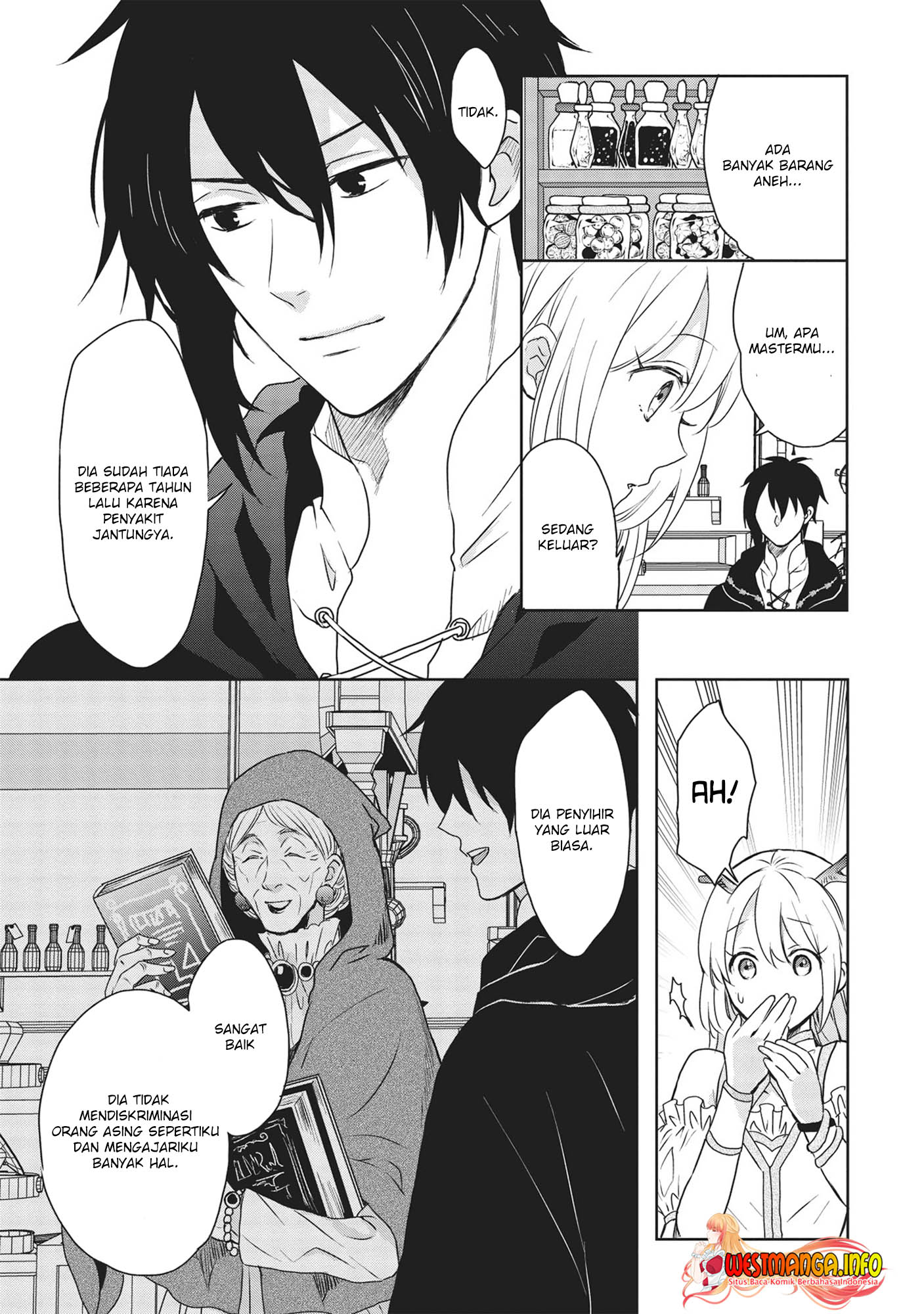 Kuro no Kenja ha Kage wo Oru Chapter 02 Gambar 11