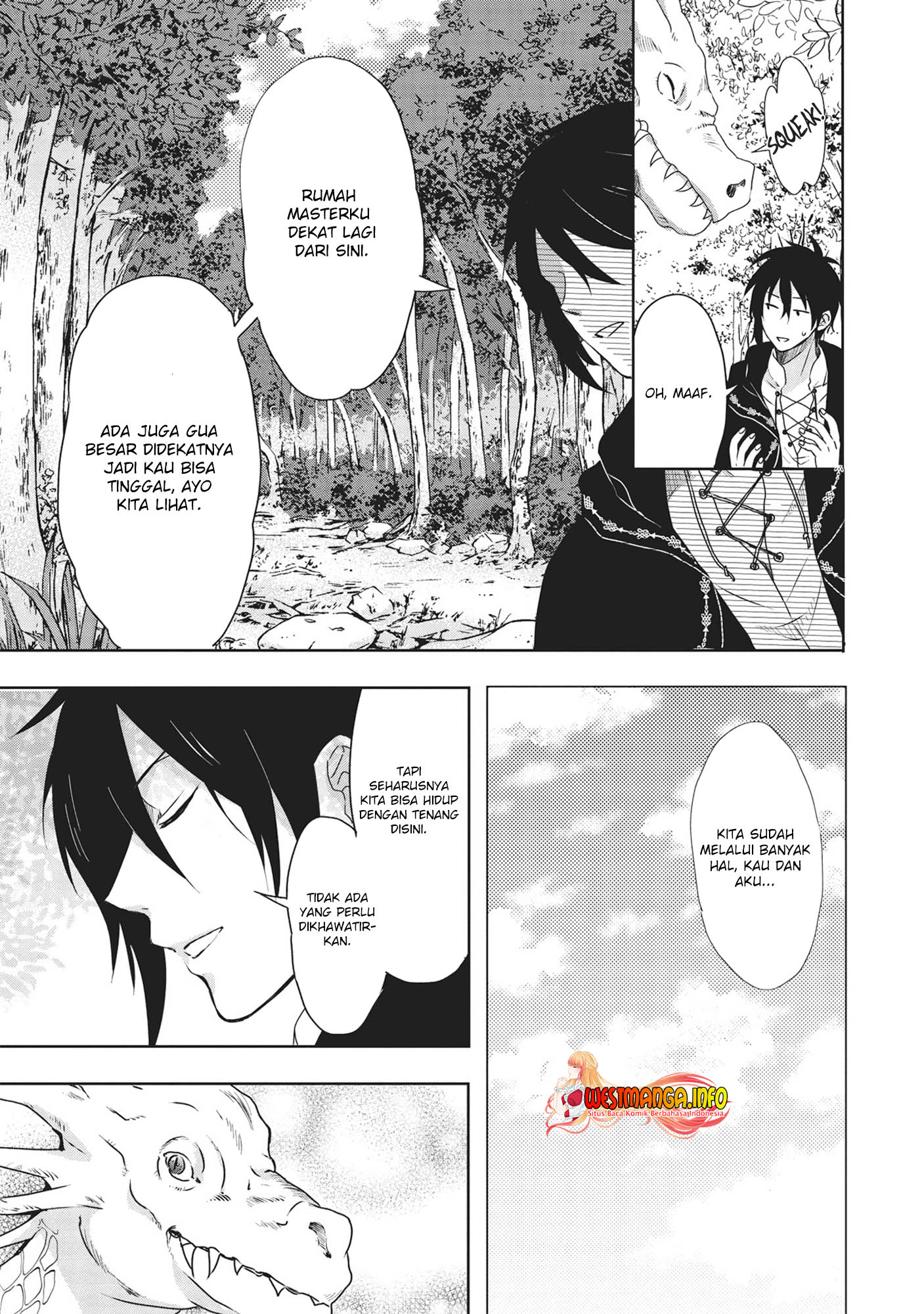 Kuro no Kenja ha Kage wo Oru Chapter 01.2 Gambar 20
