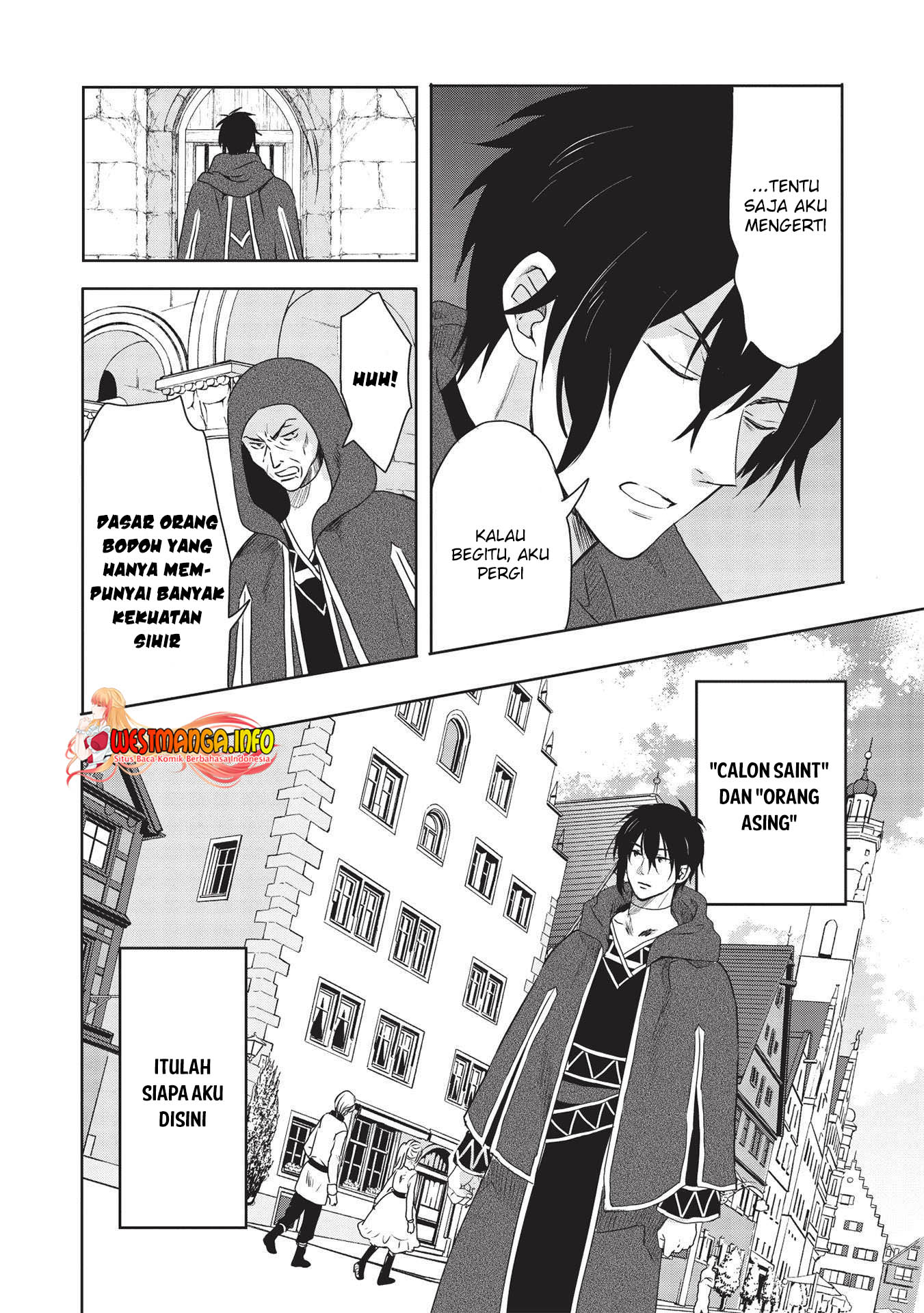 Kuro no Kenja ha Kage wo Oru Chapter 01.1 Gambar 8