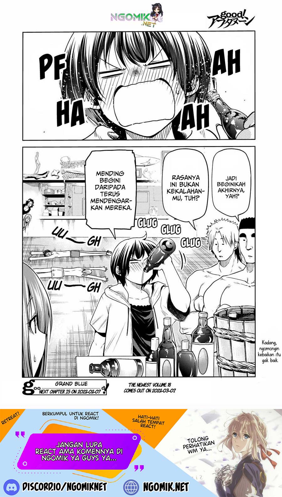 Grand Blue Chapter 74.5 Gambar 25