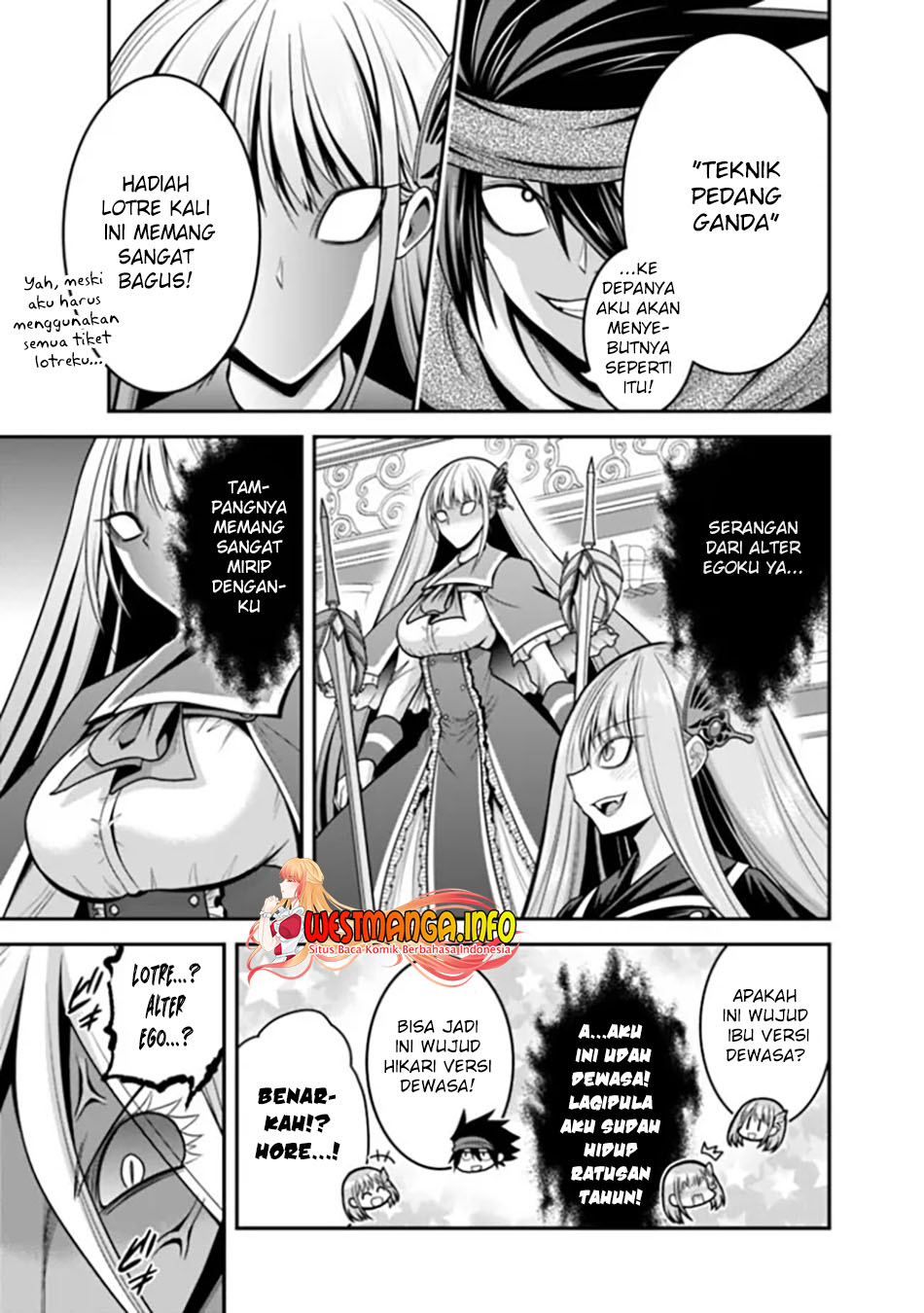 Kujibiki Tokushou: Musou Harem-ken Chapter 35.1 Gambar 11