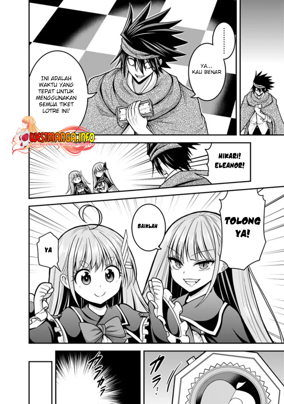 Kujibiki Tokushou: Musou Harem-ken Chapter 35.1 Gambar 6