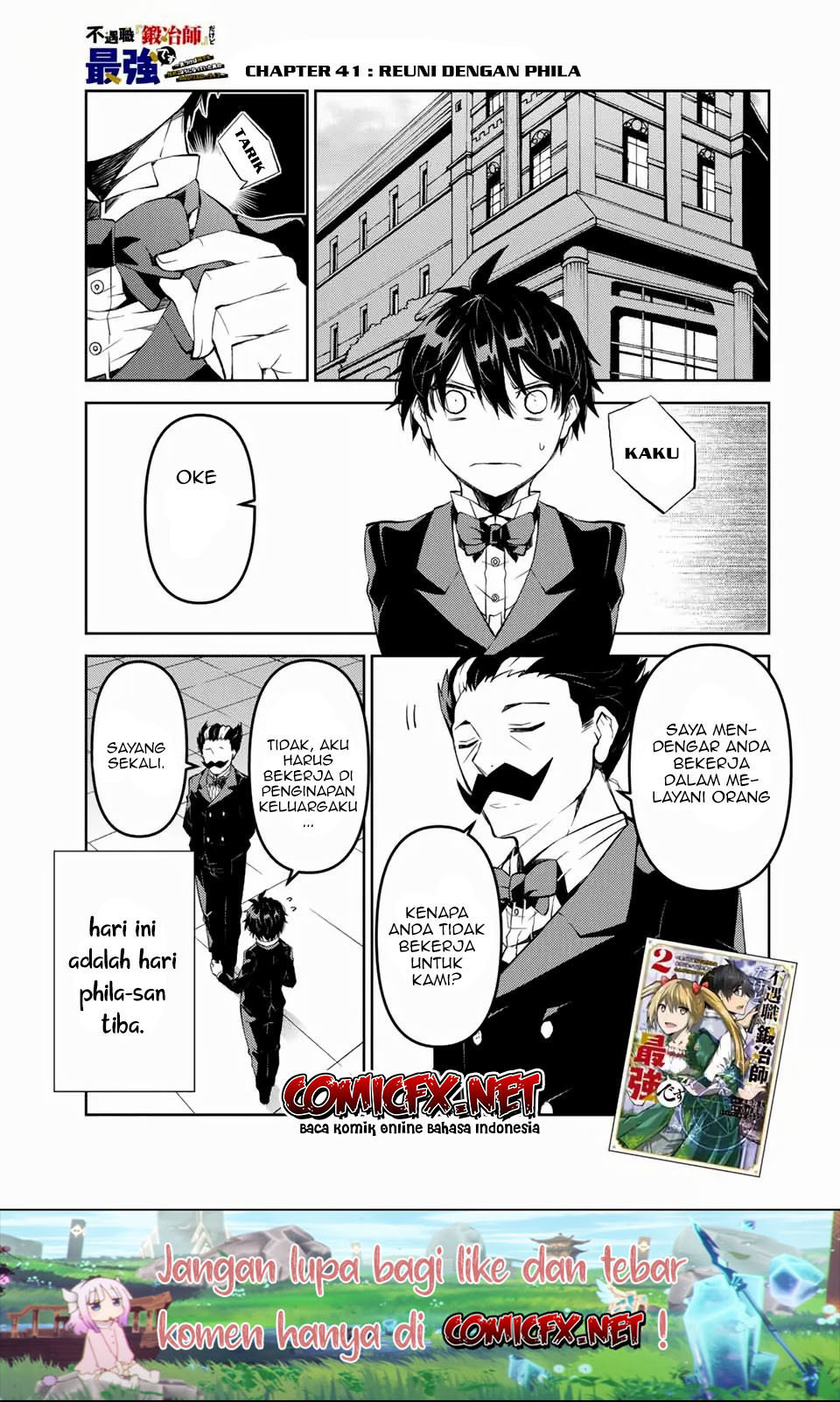 Baca Manga The Weakest Occupation “Blacksmith,” but It’s Actually the Strongest Chapter 41 Gambar 2