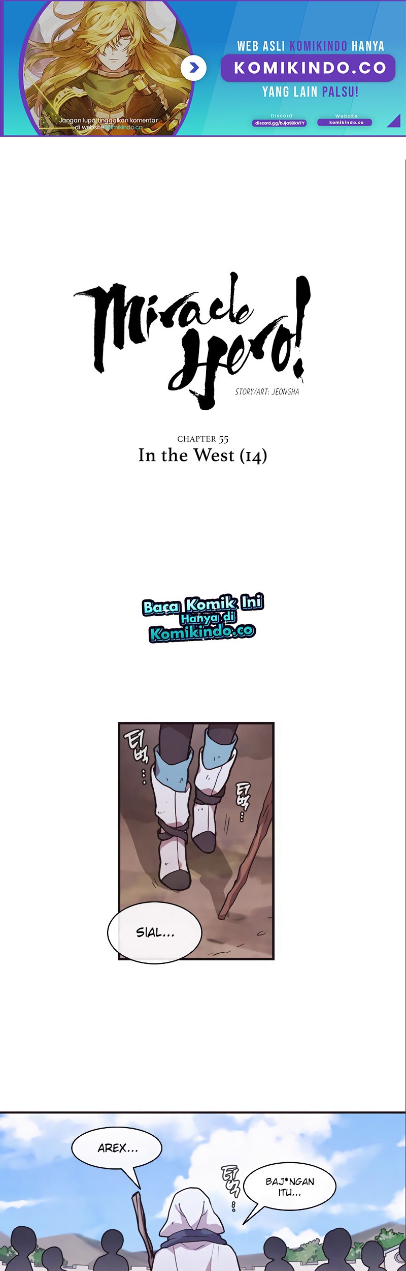 Baca Manhwa Miracle Hero! Chapter 55 Gambar 2
