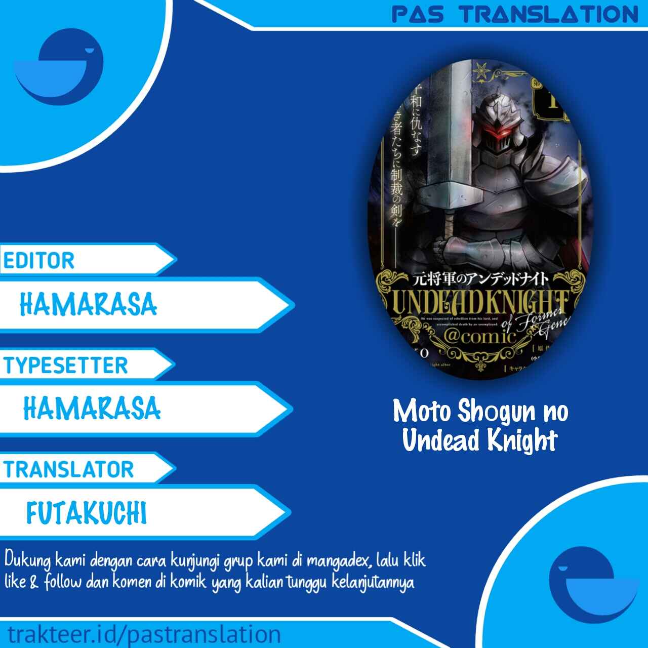 Baca Komik Moto Shogun no Undead Knight Chapter 01 Gambar 1