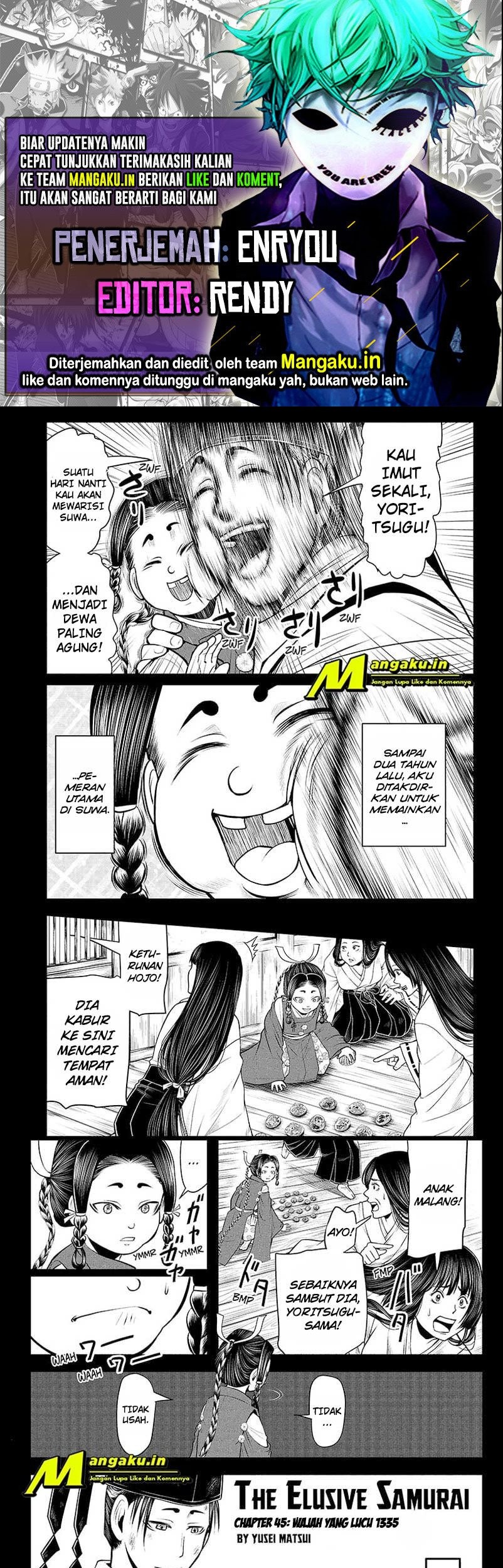 Baca Komik The Elusive Samurai Chapter 45 Gambar 1