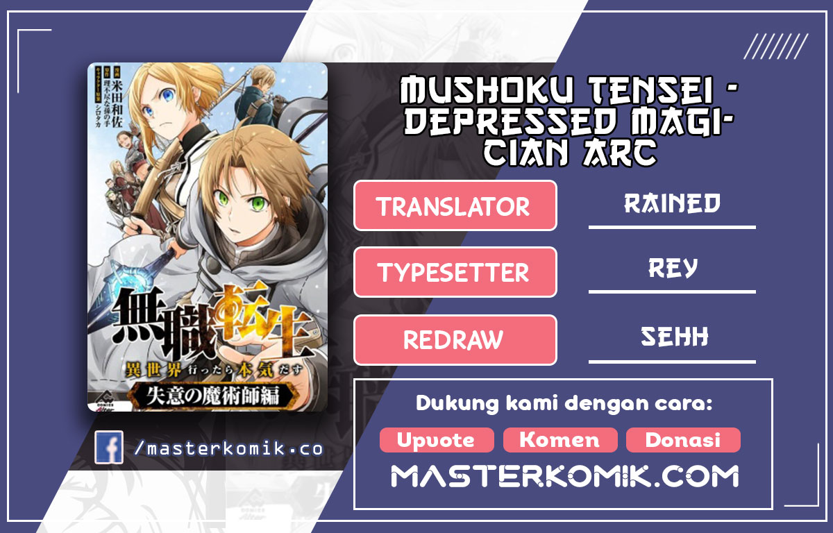 Baca Komik Mushoku Tensei – Depressed Magician Arc Chapter 01.2 Gambar 1