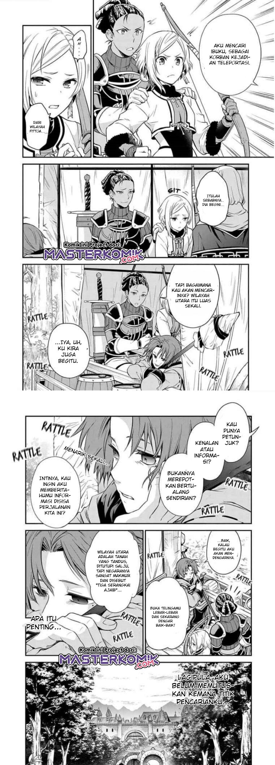 Baca Manga Mushoku Tensei – Depressed Magician Arc Chapter 01.2 Gambar 2
