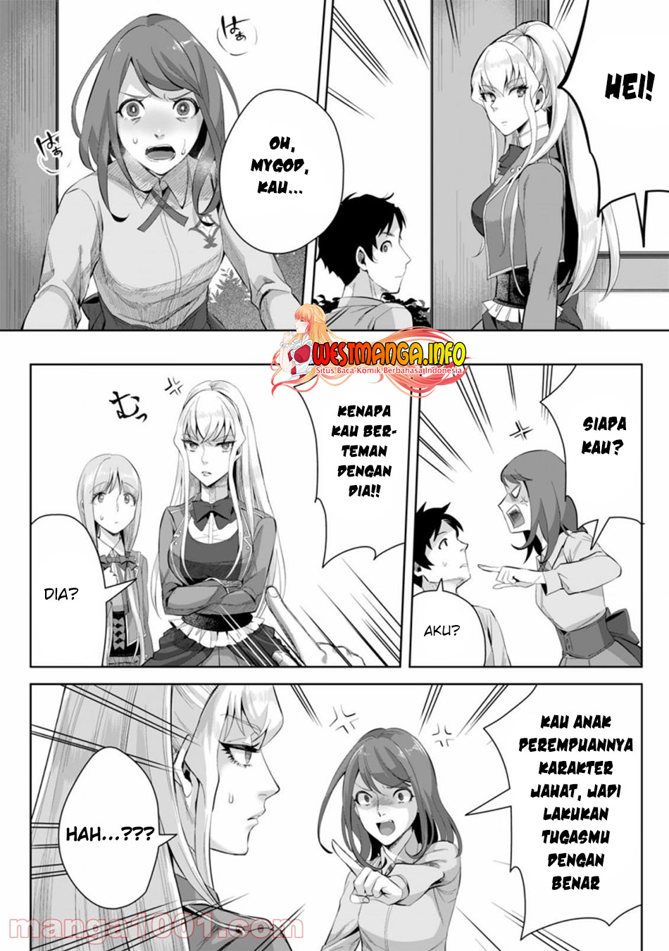 Gakuenmono No Otome Game No Sekai Ni Tensei Shita Kedo, Cheat-Mochi No Haikei Danshi Seitodatta You Desu Chapter 03.3 Gambar 10