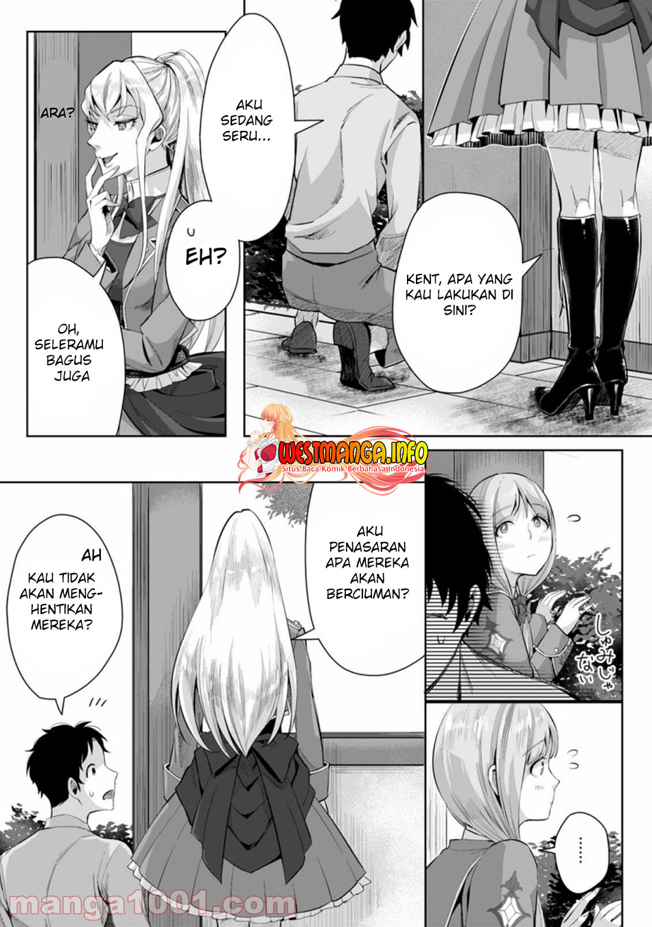 Gakuenmono No Otome Game No Sekai Ni Tensei Shita Kedo, Cheat-Mochi No Haikei Danshi Seitodatta You Desu Chapter 03.3 Gambar 7