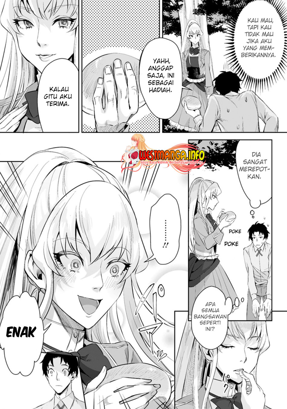 Gakuenmono No Otome Game No Sekai Ni Tensei Shita Kedo, Cheat-Mochi No Haikei Danshi Seitodatta You Desu Chapter 02.1 Gambar 7