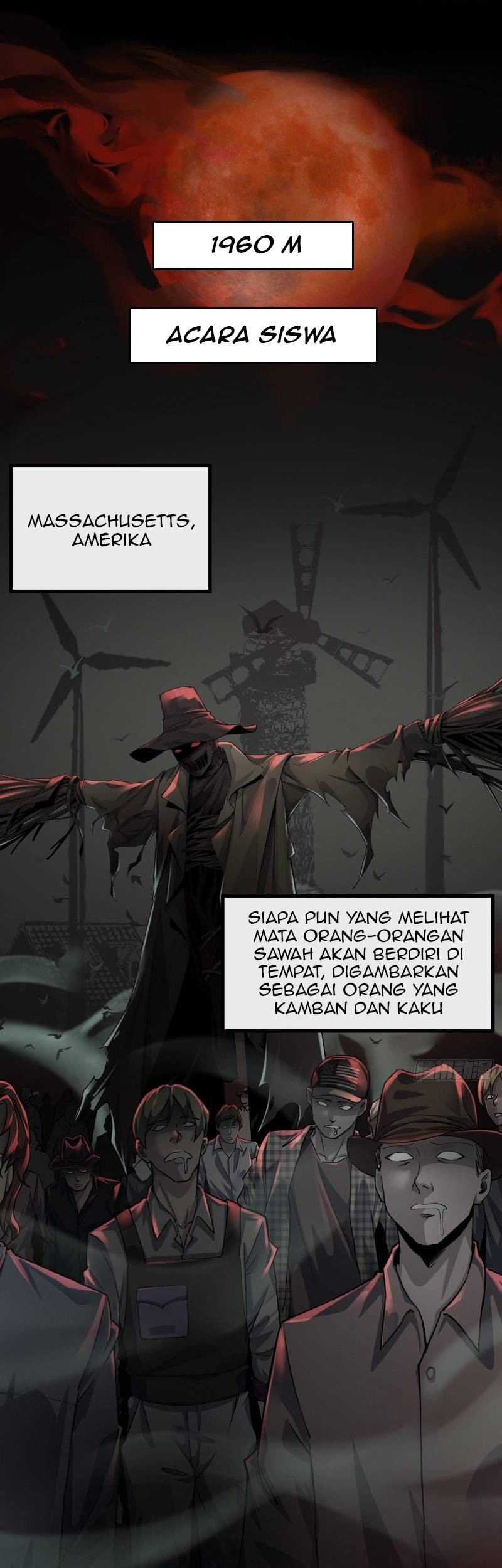 Since The Red Moon Appeared Chapter 00.1 Gambar 6