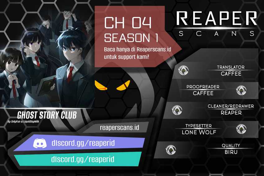 Baca Komik Ghost Story Club Chapter 4 Gambar 1