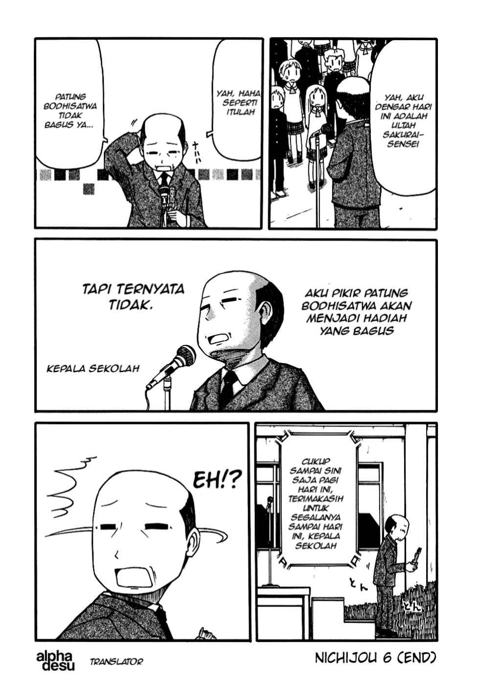 Nichijou Chapter 06 Gambar 12