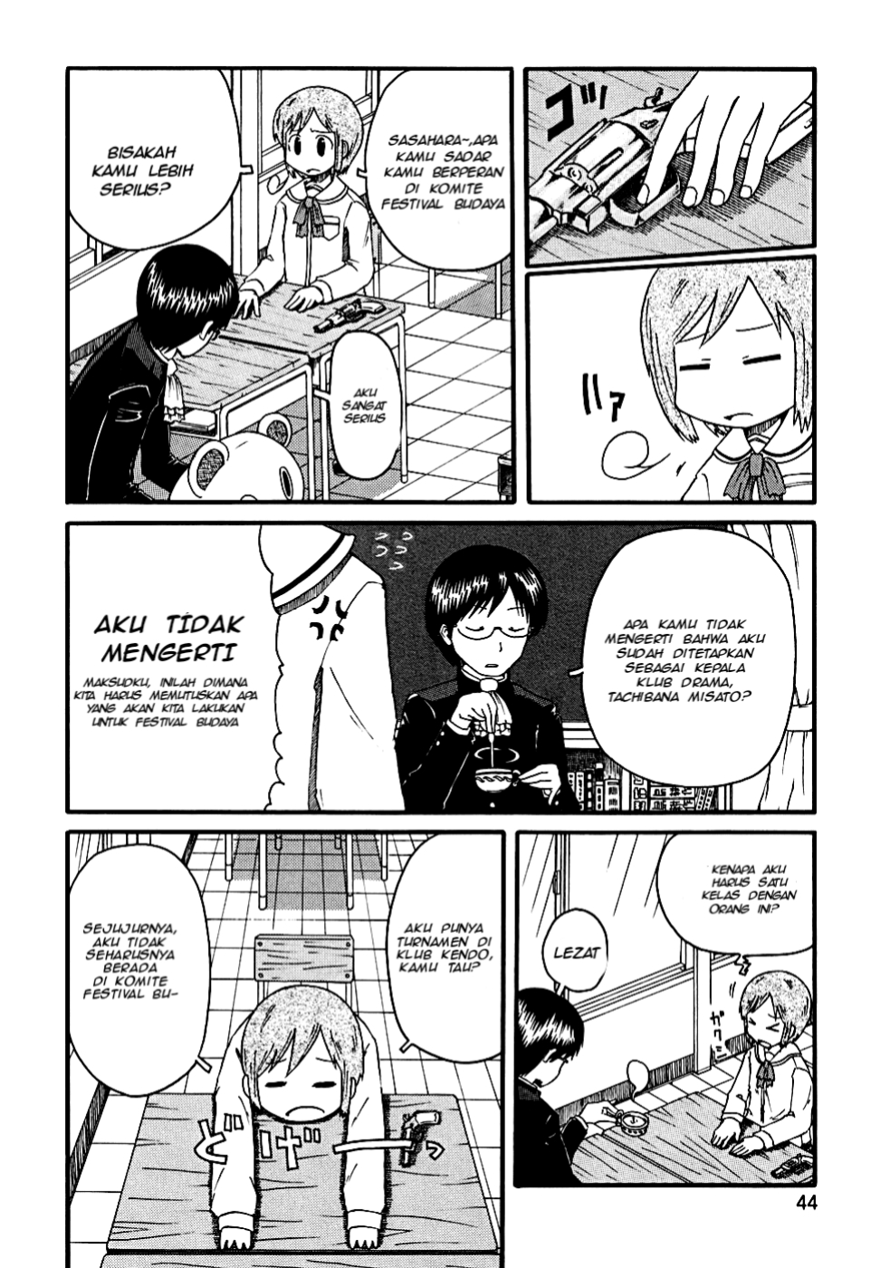 Baca Manga Nichijou Chapter 05 Gambar 2