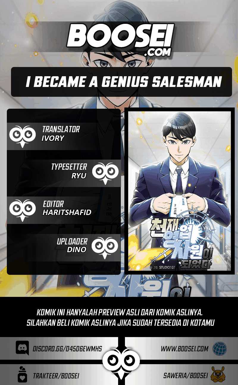 Baca Komik I Became a Genius Salesman Chapter 06 Gambar 1