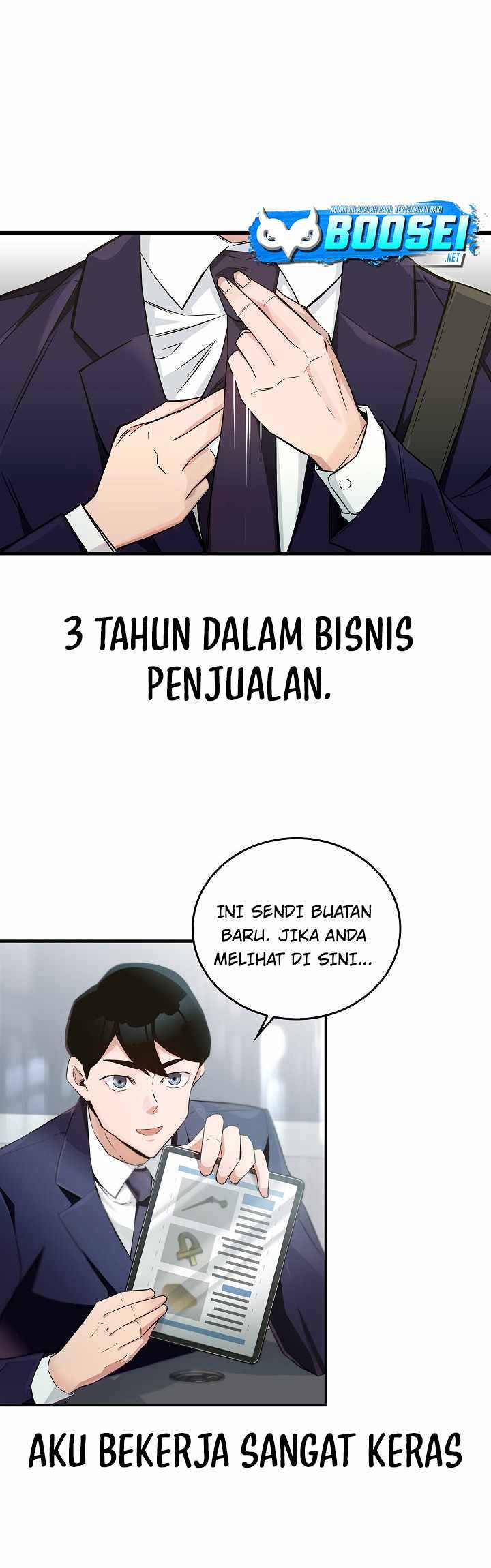 Baca Manhwa I Became a Genius Salesman Chapter 00.1 Gambar 2