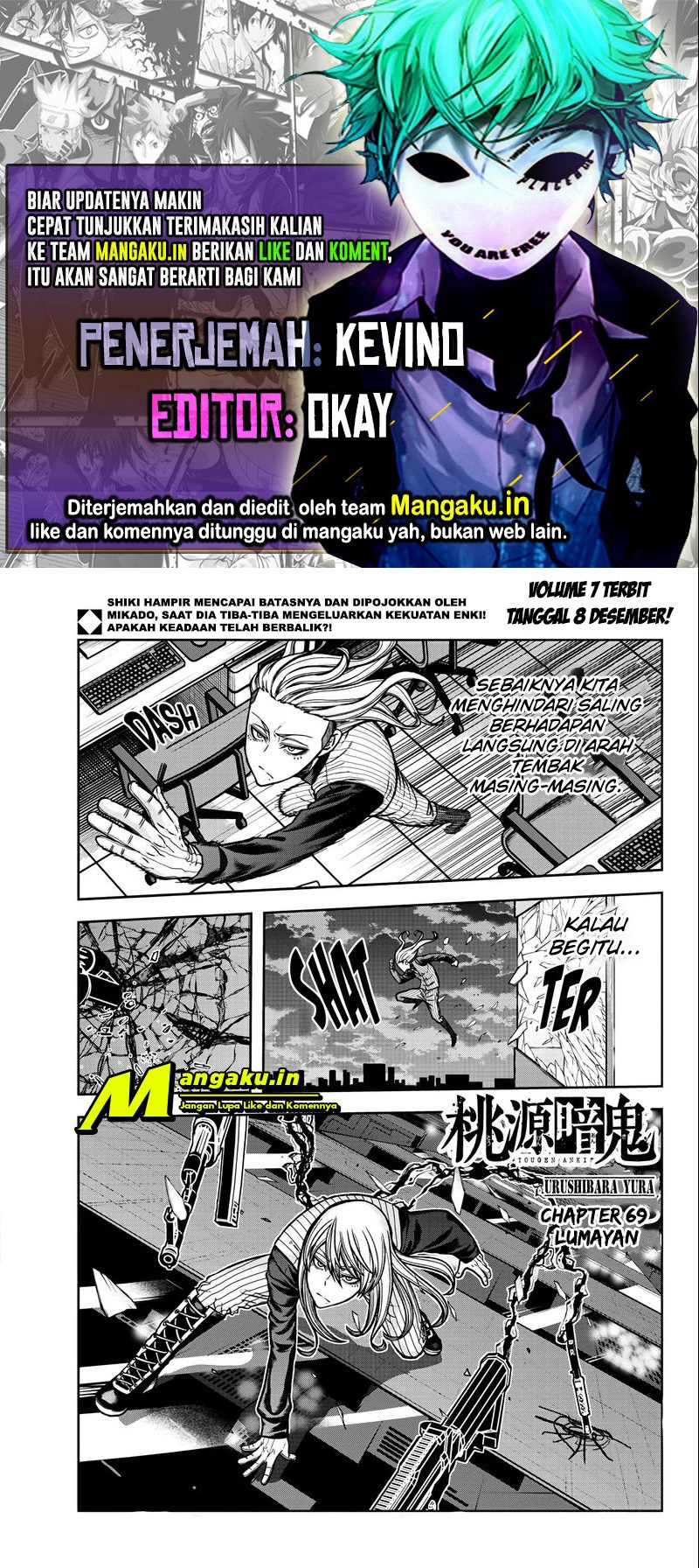 Baca Komik Tougen Anki Chapter 69 Gambar 1