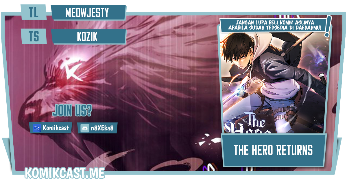 Baca Komik The Hero Returns Chapter 39 Gambar 1