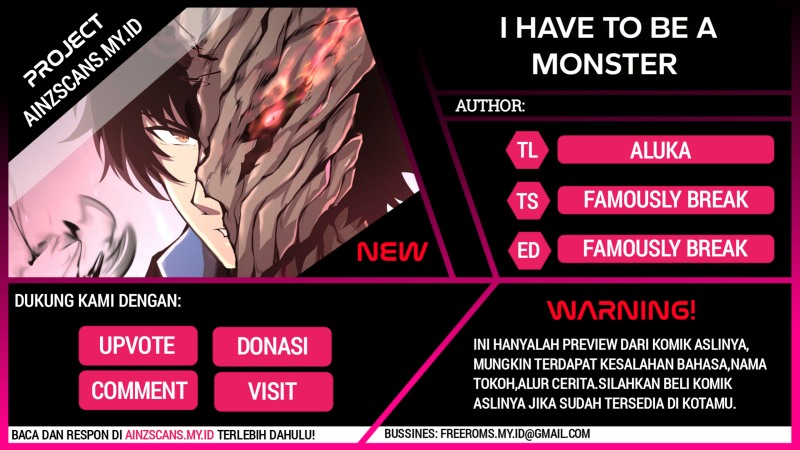 Baca Komik I Have to Be a Monster Chapter 06 Gambar 1